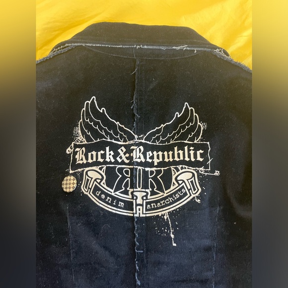ROCK & REPUBLIC Corduroy Blazer - Picture 6 of 9